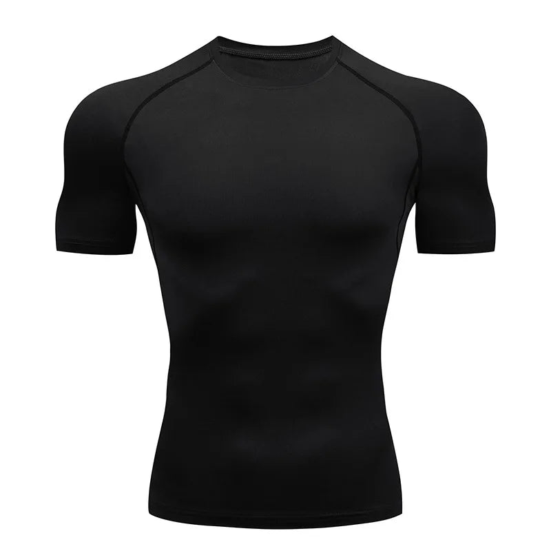 Men Compression Running T Shirt